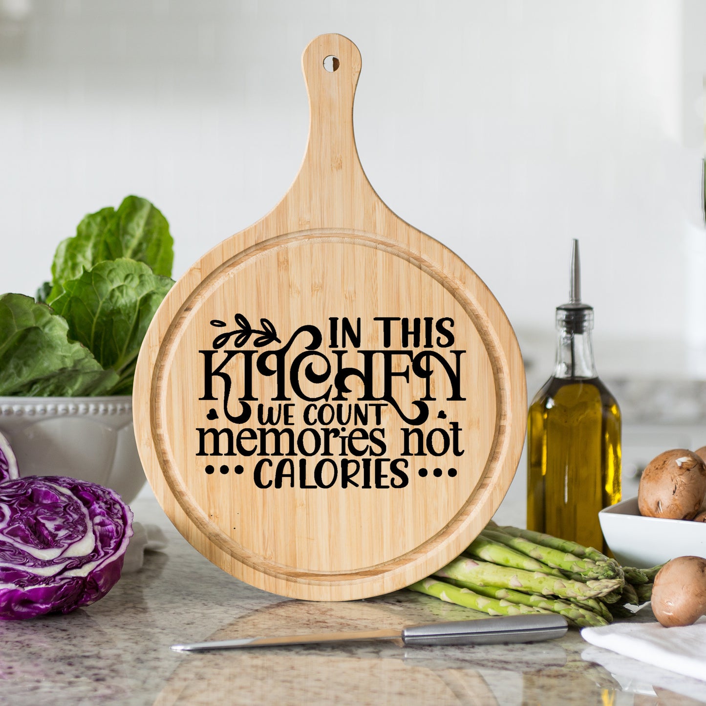 In This Kitchen We Count Memories Not Calories-FREE SHIPPING