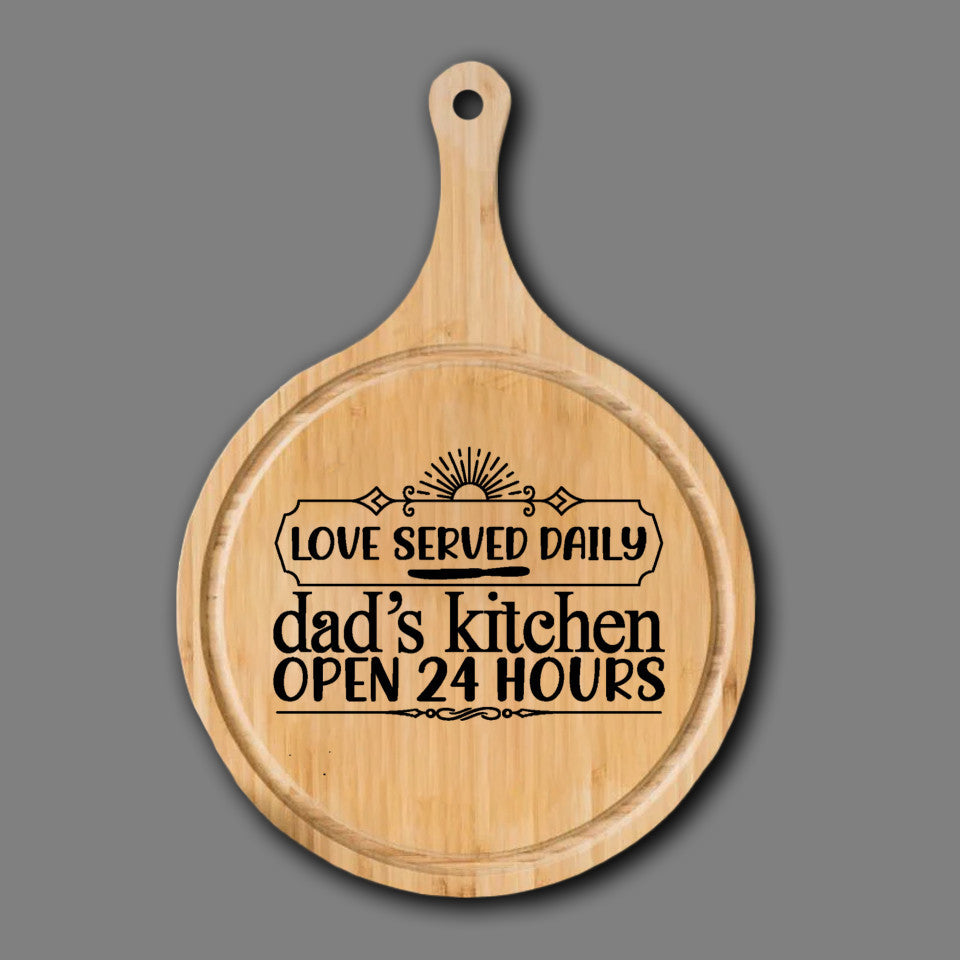 Dad's Kitchen Loved Served Daily - FREE SHIPPING