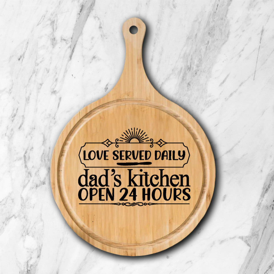 Dad's Kitchen Loved Served Daily - FREE SHIPPING